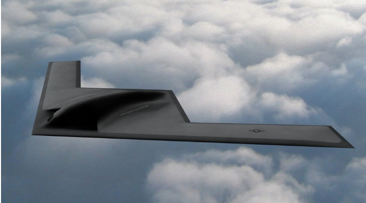 核三位一體，美國B21隱形轟炸機「突擊者」首度亮相。 圖 : 翻攝自Northrop Gumman