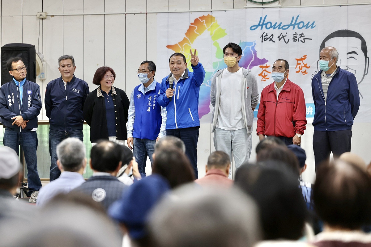 侯友宜說，YA就是包容、關懷。 圖：侯友宜競選辦公室/提供