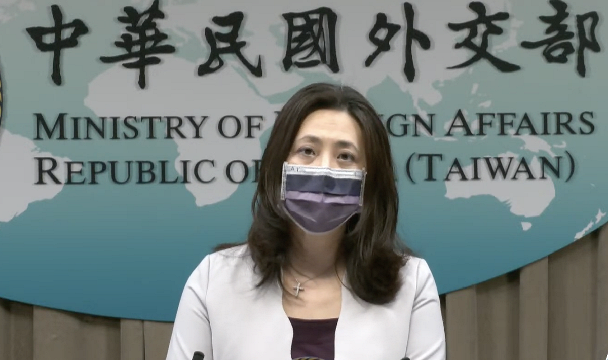 歐江安表示，我國政府歡迎世界各國人士，不分黨派訪台表達對台灣的支持。 圖：林昀真/翻攝