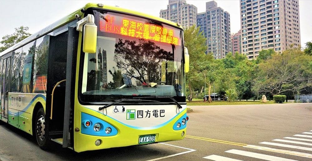 台中市推動電動公車成效佳。 台中市政府/提供