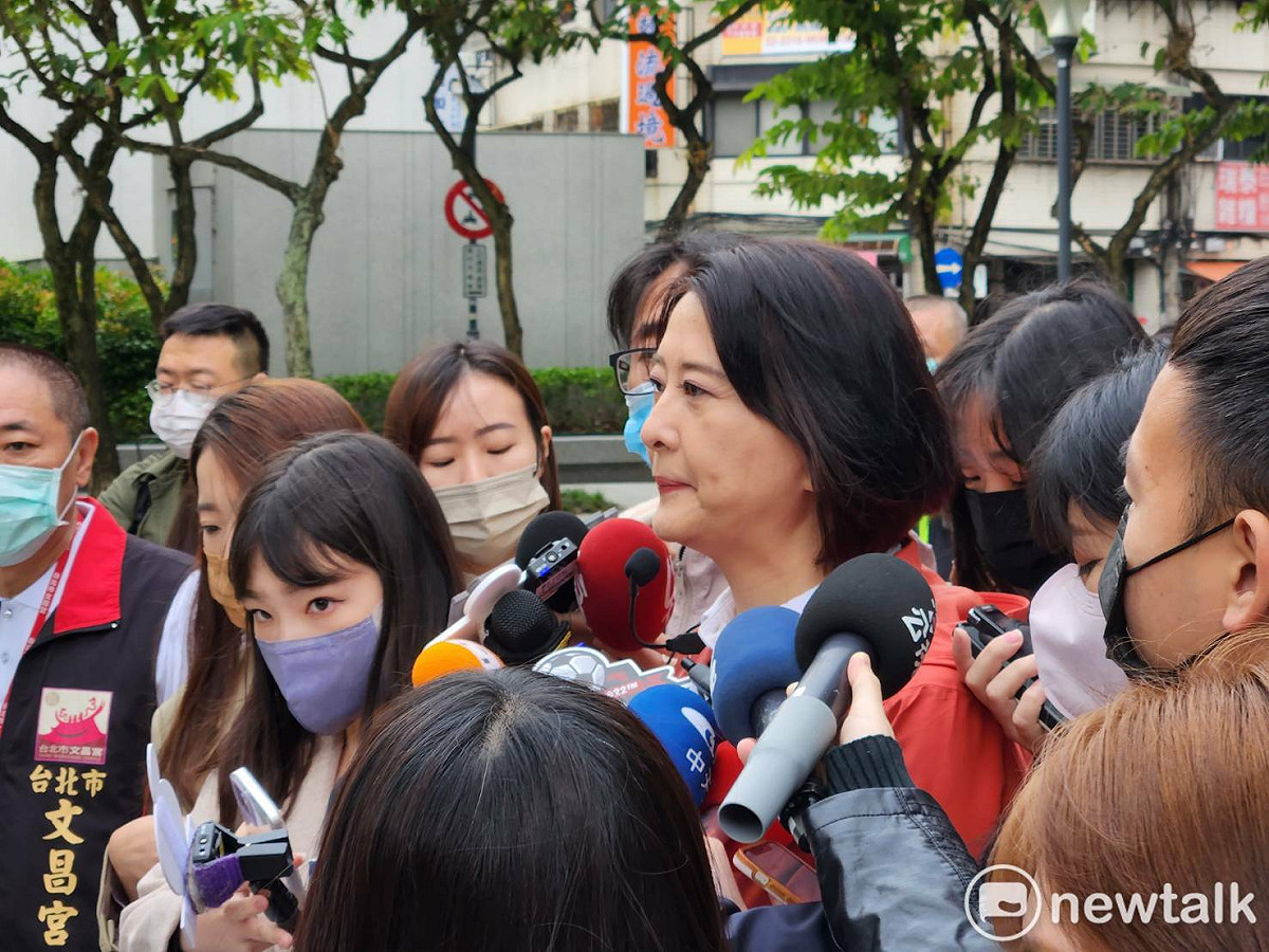 國民黨台北市第三選區立委補選參選人王鴻薇昨晚接到恐嚇電話。 圖：黃建豪/攝（資料照）