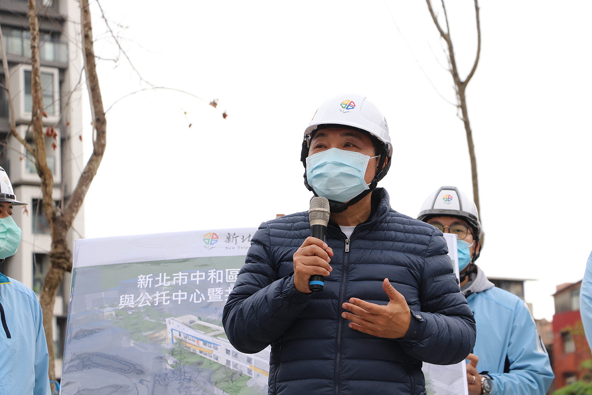 侯友宜希望中央能盡快處理核廢料問題。 圖：新北市工務局/提供