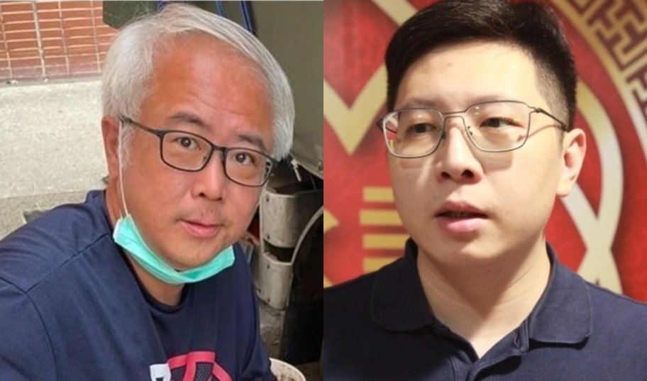 《國際橋牌社》導演及製作人汪怡昕、前桃園市議員王浩宇 圖:汪怡昕臉書、林昀真/攝