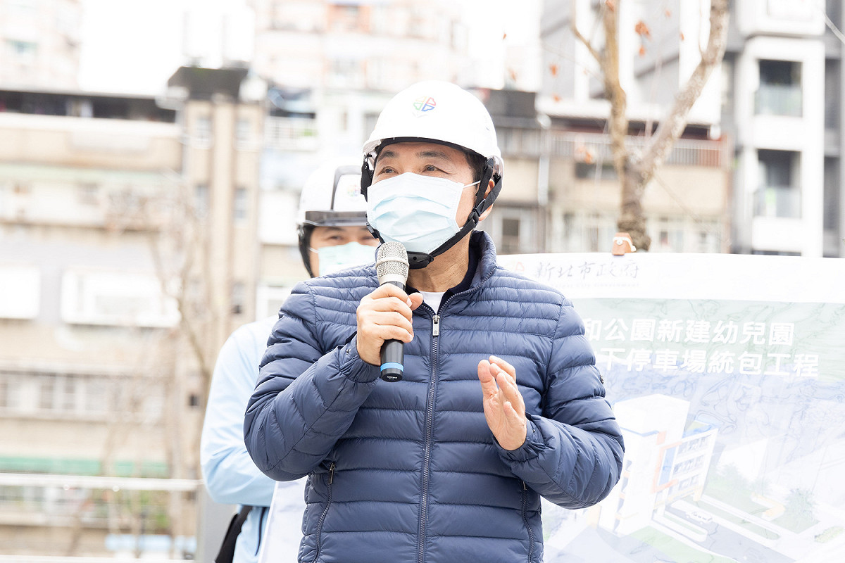 侯友宜表示，多目標綜合大樓將能為地方提供更好的公共服務。 圖：新北市新聞局提供