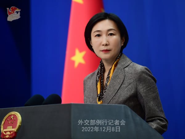 針對美眾議院近日通過法案中，主張推動台灣參與 IMF，並於台海遭受危機之際，將中國排除在外。對此，中外交部發言人毛寧堅決反對。 圖：翻攝自中國外交部（資料照）