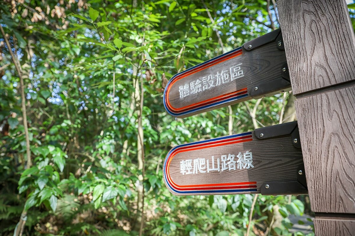 中和區自強公園城市覓境-輕爬山路線全長600公尺。 圖：新北市景觀處提供