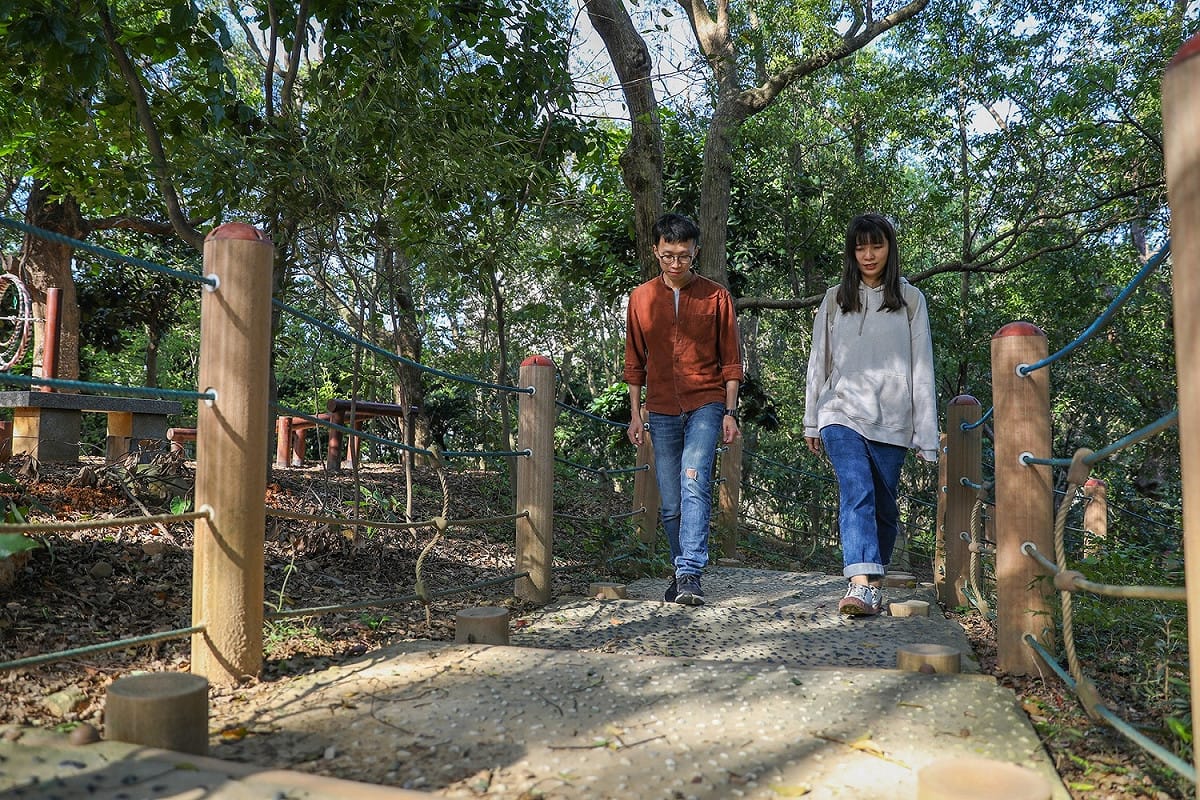 自強公園城市覓境路線。 圖：新北市景觀處提供