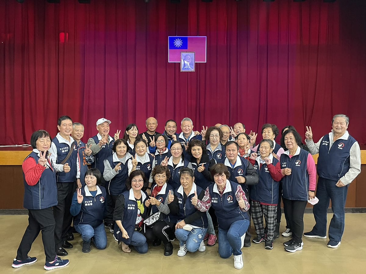 新北市長侯友宜市長今於汐止舉辦汐金萬感恩茶會。 圖：侯選辦提供