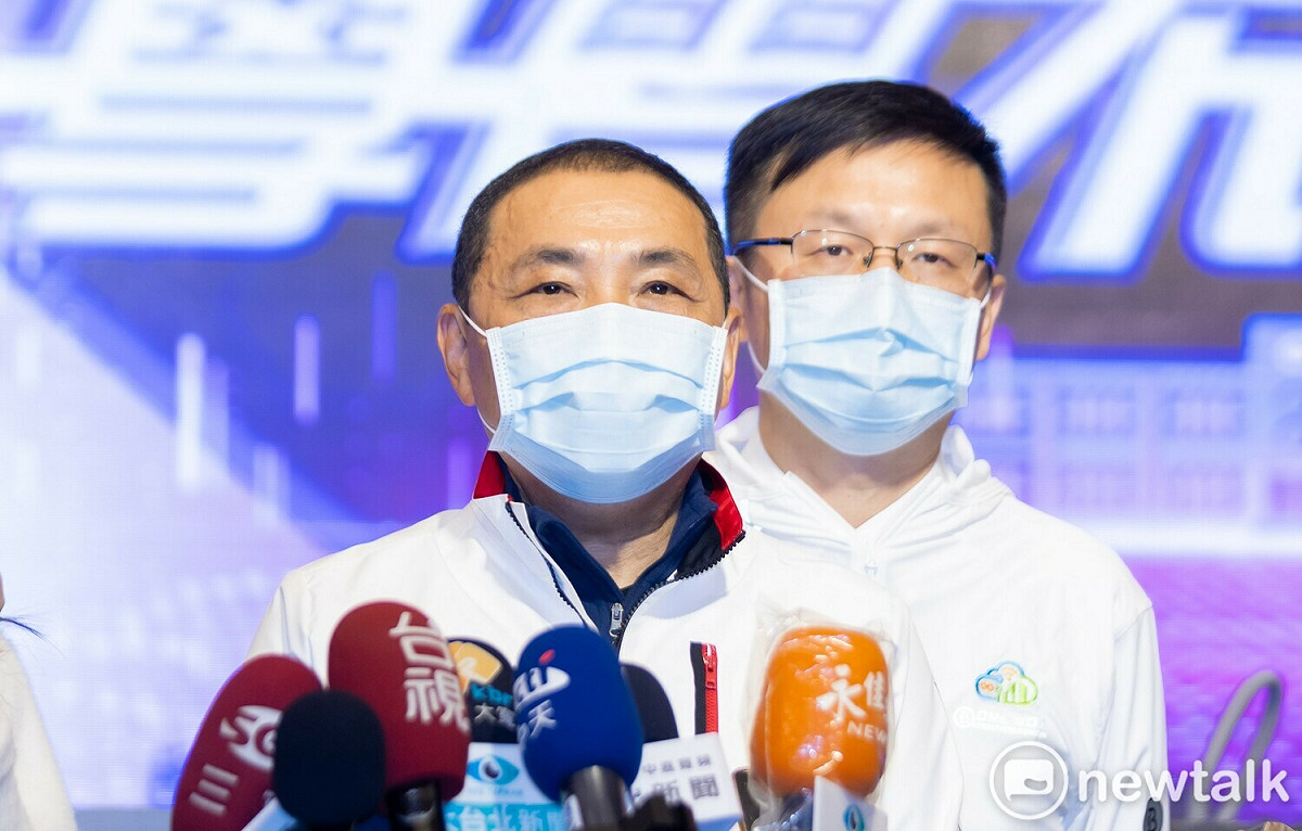 侯友宜表示，新北市的人才也是國家的人才，樂見好的人才為大家共用。 圖：林昀真／攝