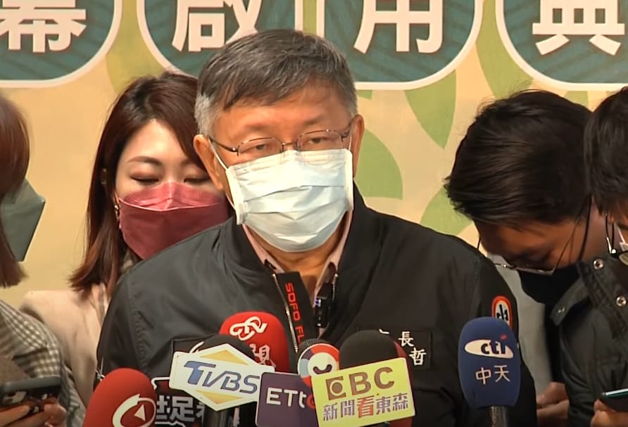 柯文哲認為蔣萬安的風格跟他蠻像，任用不少事務官。 圖：林昀真／翻攝