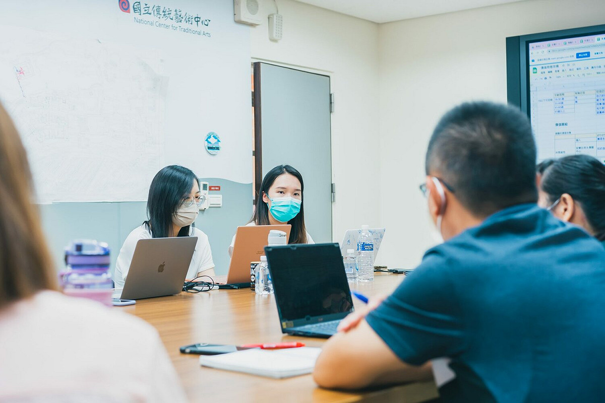 樹冠影響力投資之ESG永續事務小組拜訪宜蘭傳藝中心，進行影響力評估的工作會議。 圖：樹冠生活／提供