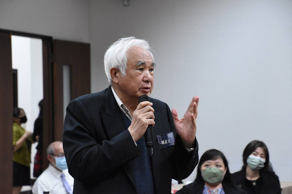 總統府資政姚嘉文。 圖：國史館提供