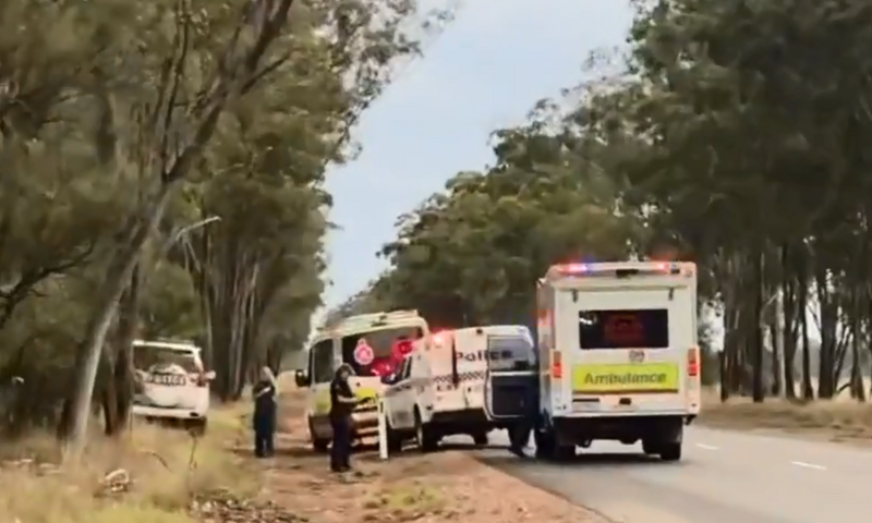 澳洲東北部昆士蘭州（Queensland）一個小鎮週一（12）發生震驚全國的殺警案。 圖：翻攝自推特