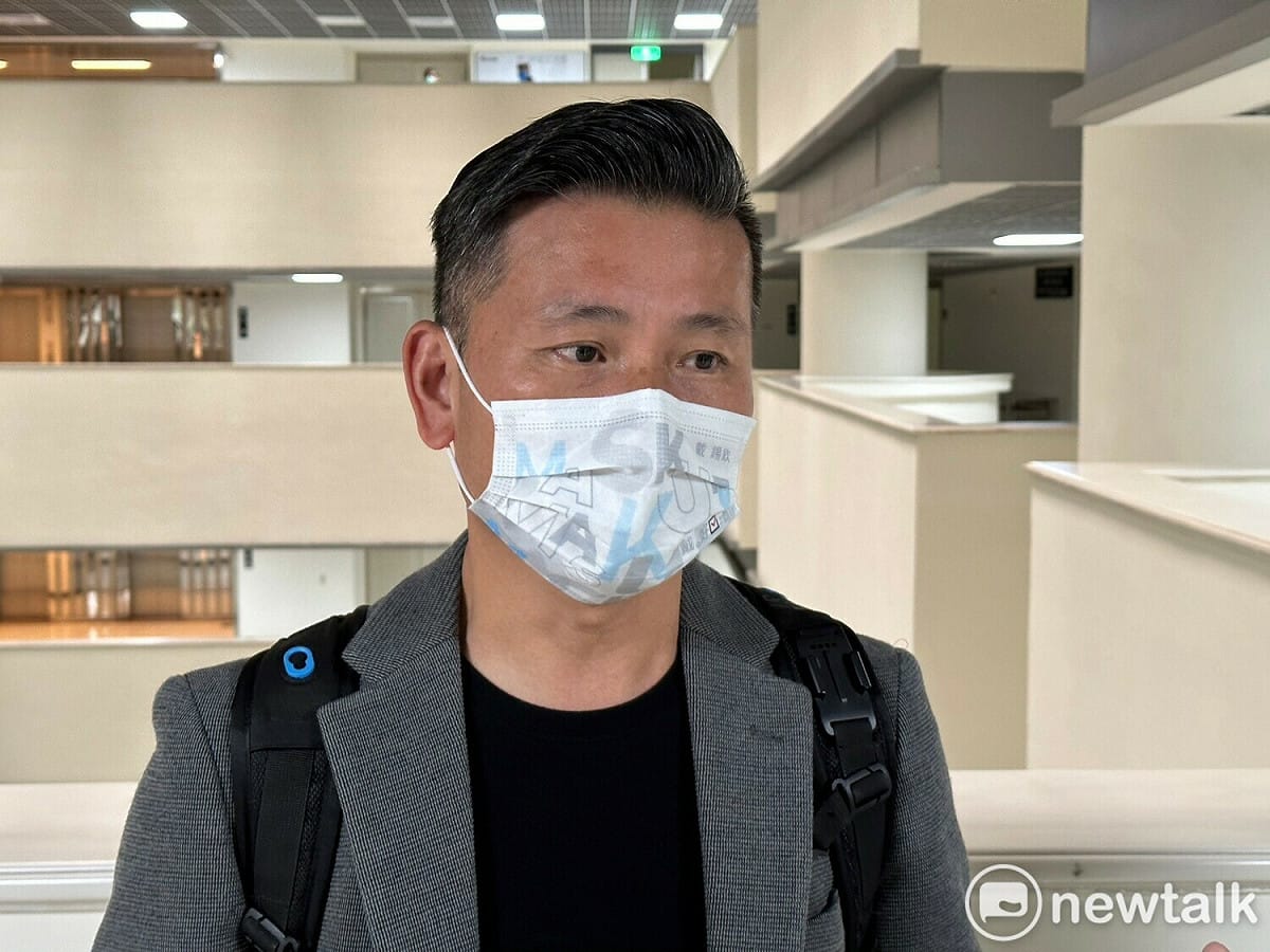 國民黨台北市議員戴錫欽。 圖：周煊惠 / 攝