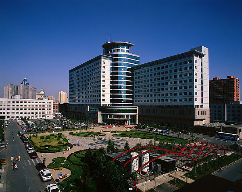 遼寧瀋陽中國醫科大學盛京醫院。 圖：翻攝自全景網
