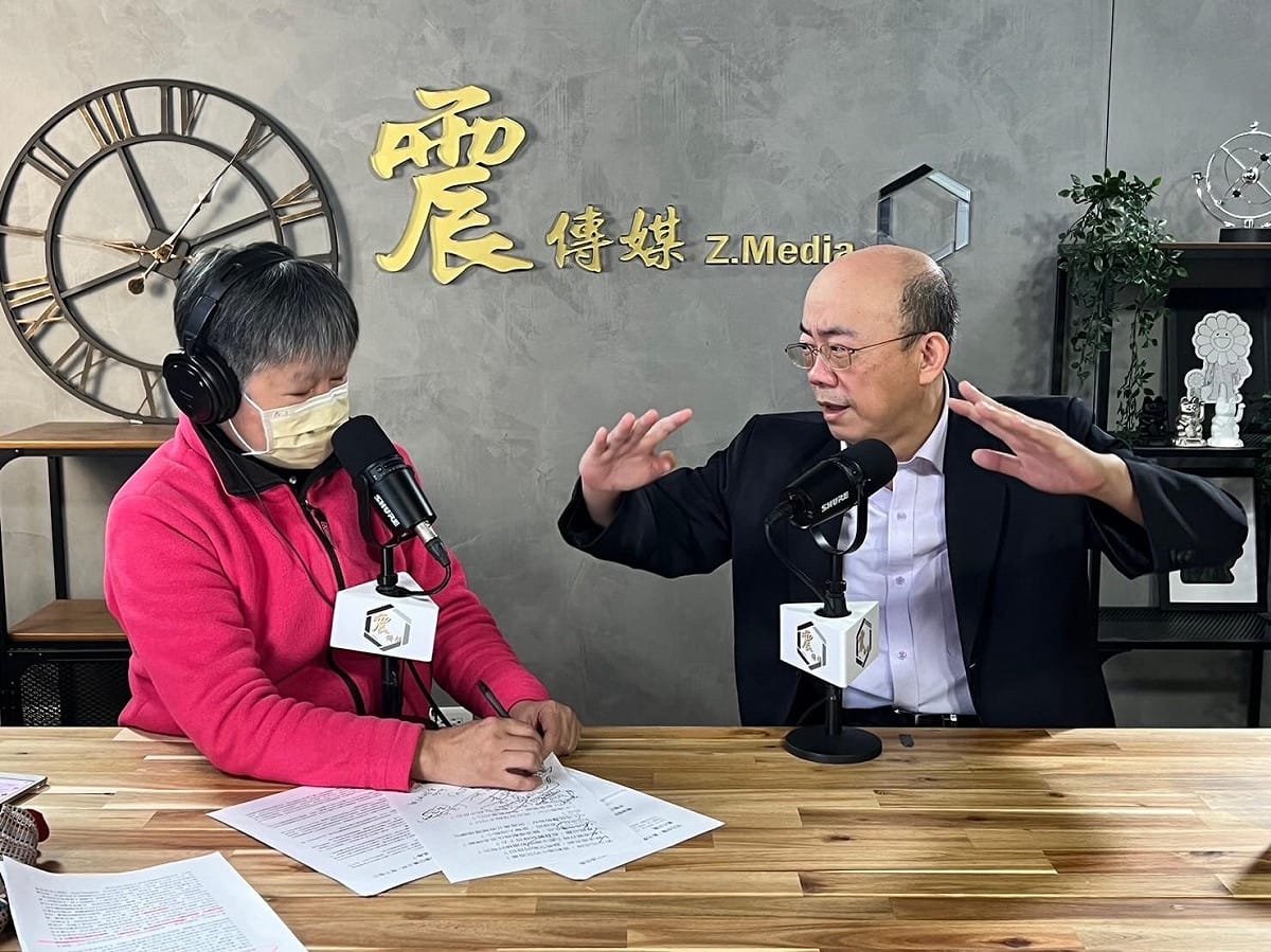 郭正亮認為，賴清德不可能和蔡英文對著幹。 圖：《新聞不芹菜》節目提供