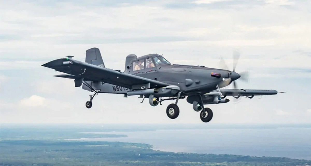 美國空軍特戰部隊新機AT-802U Sky Warden。 圖：翻攝U.S. Air Force