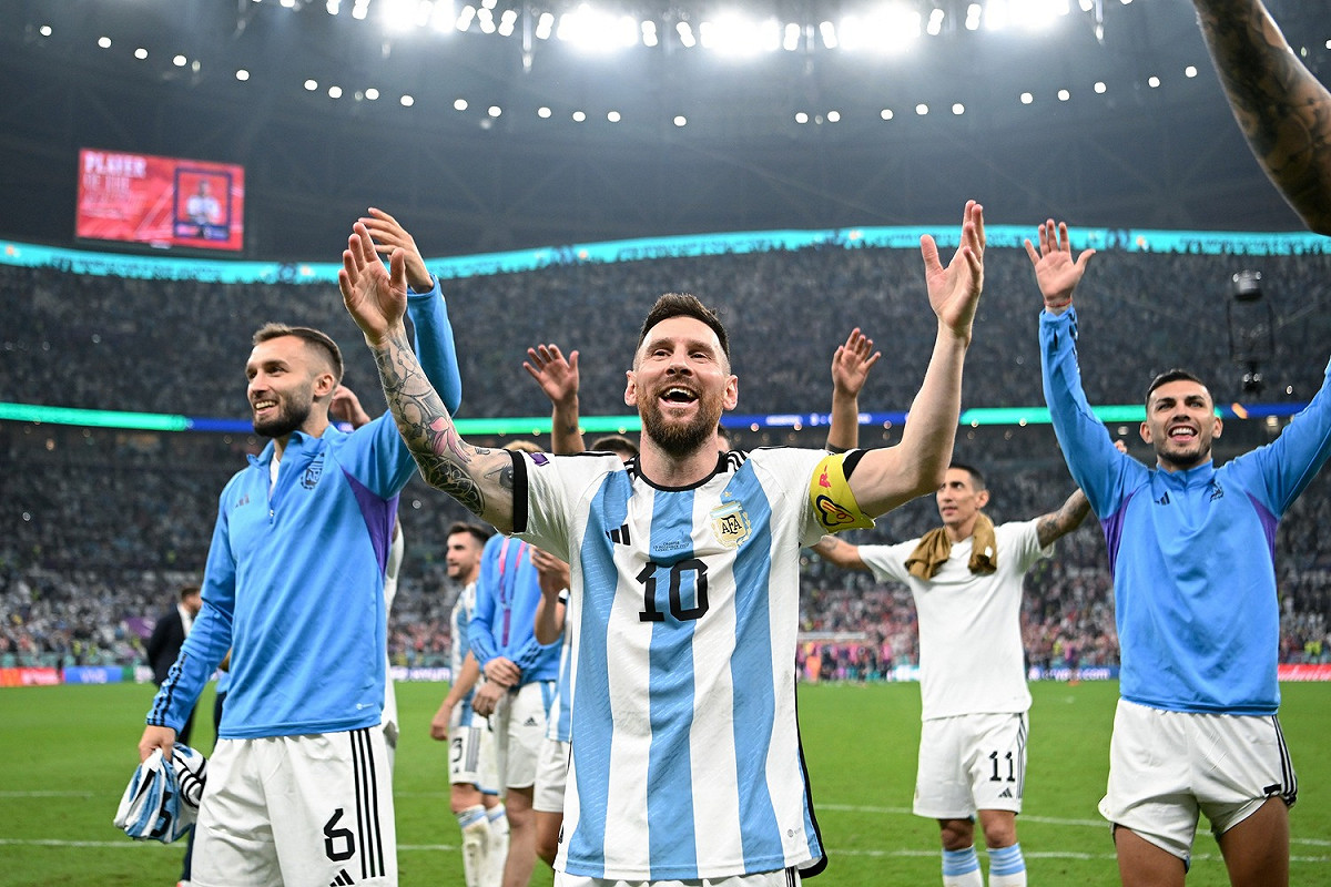 阿根廷隊挺進世足決賽。 圖:FIFA World Cup
