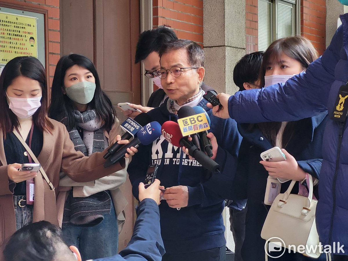 國民黨立委賴士葆表示，尊重謝典林的個人動向，但希望謝典林能再考慮一下。 圖：陳佩君/攝（資料照）