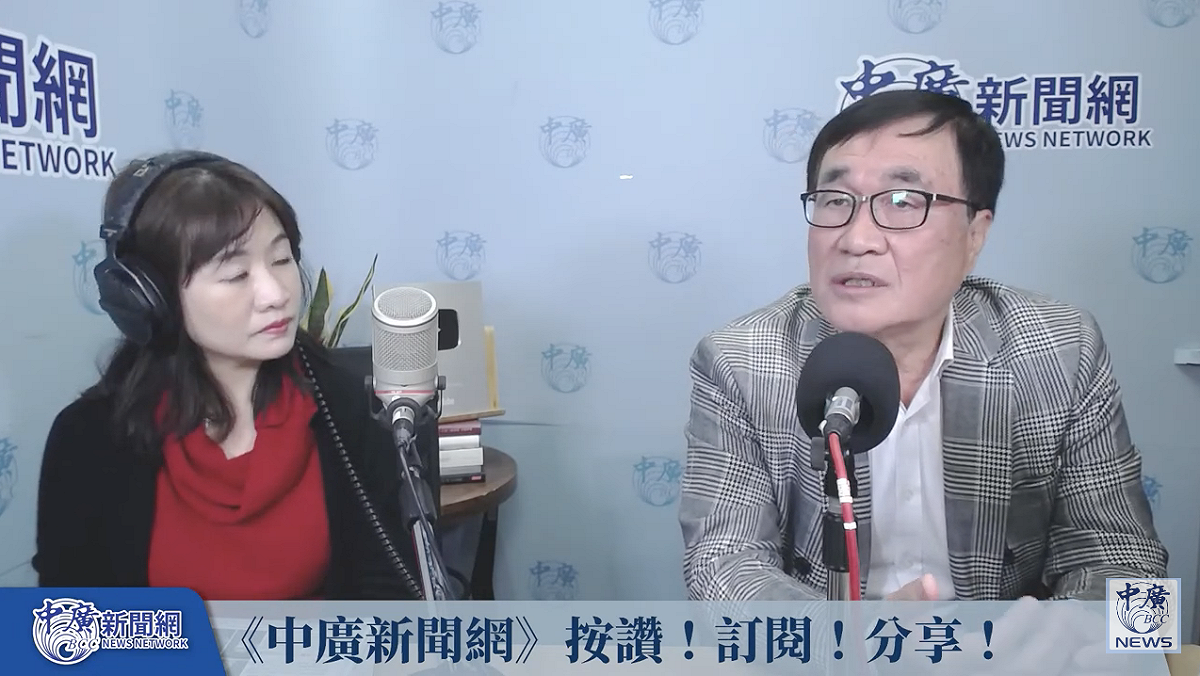 台北市準副市長李四川接受廣播專訪。 圖：翻攝千秋萬世節目畫面