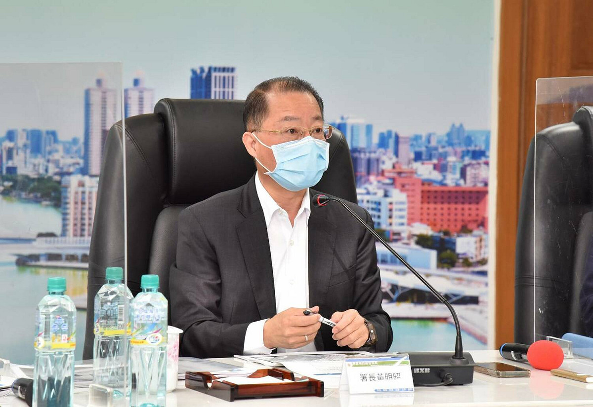 黃明昭宣示掃黑決心。 圖：高雄市政府警察局/提供