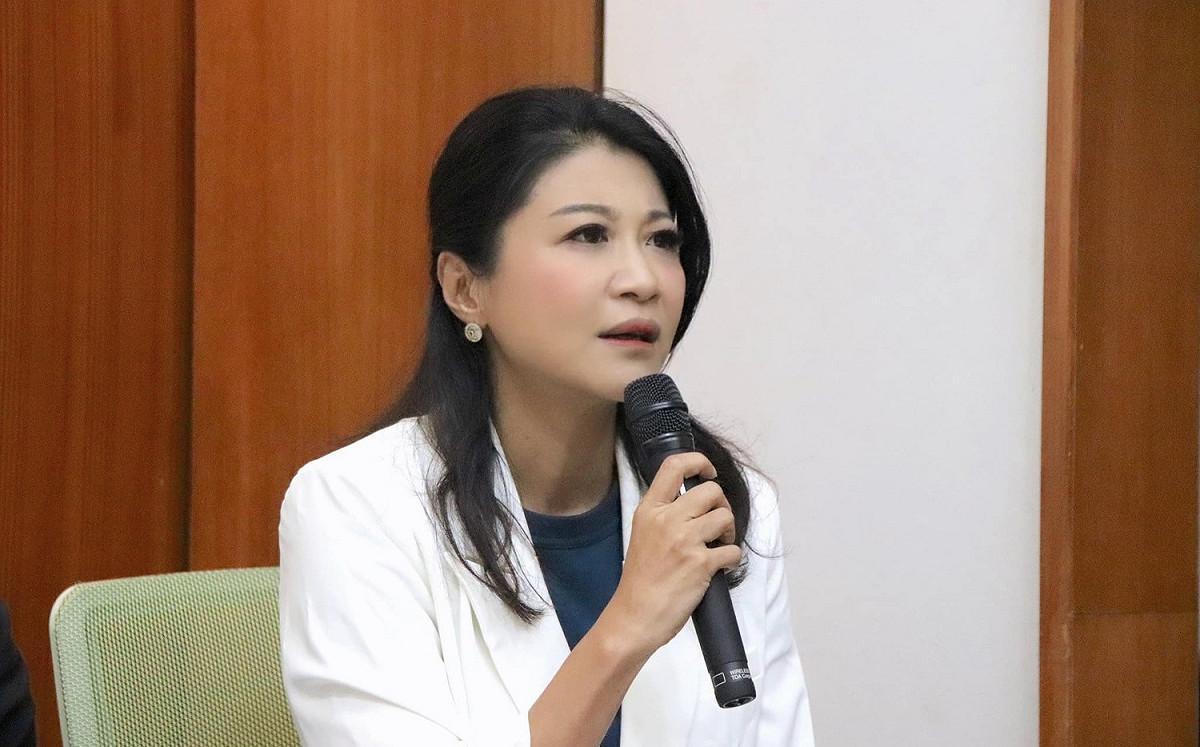 傅崐萁稱訪中｢成果豐碩｣林楚茵轟：藍白推「利中滅台」惡法 台灣逐漸香港化