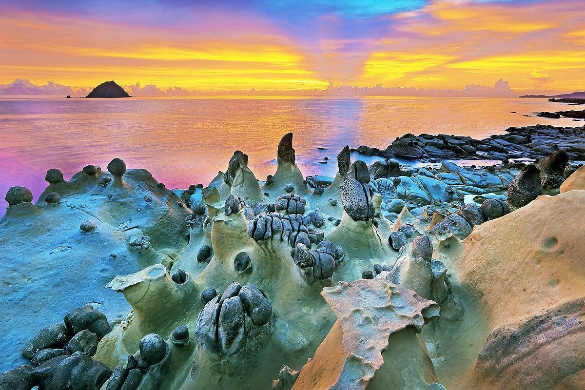 和平島晨彩。 圖:北觀處提供。