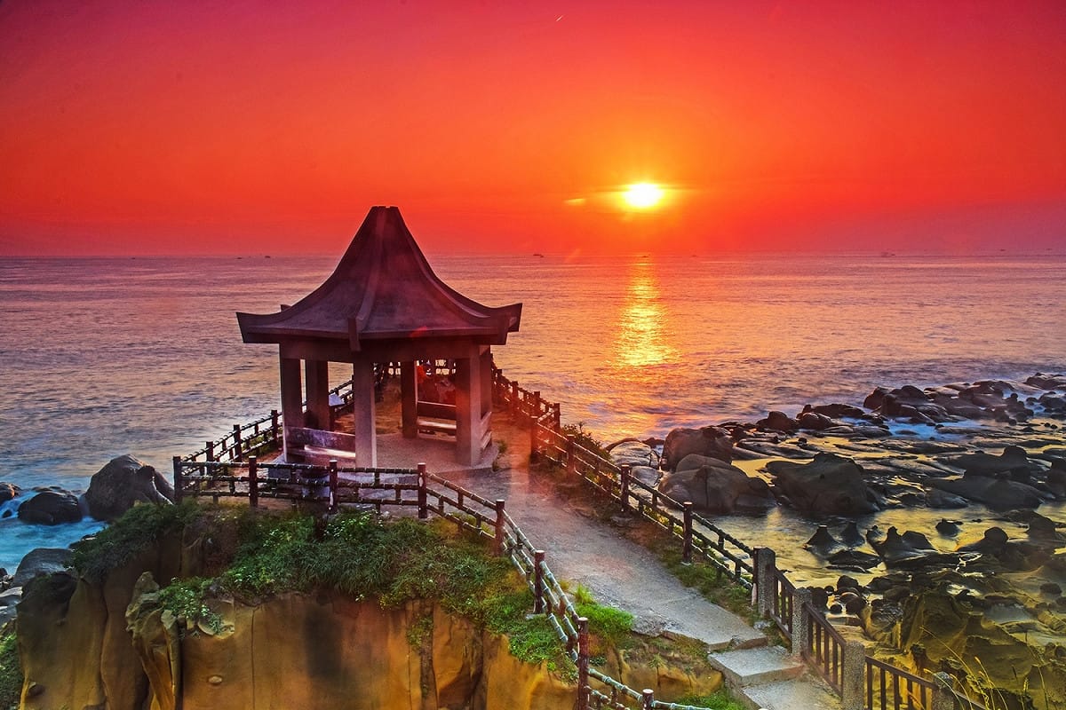 和平島晨曦。 圖:北觀處提供。