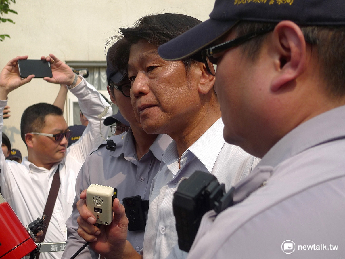 板橋榮家副主任回應表示「沒有強拆」。 圖：汪少凡／攝