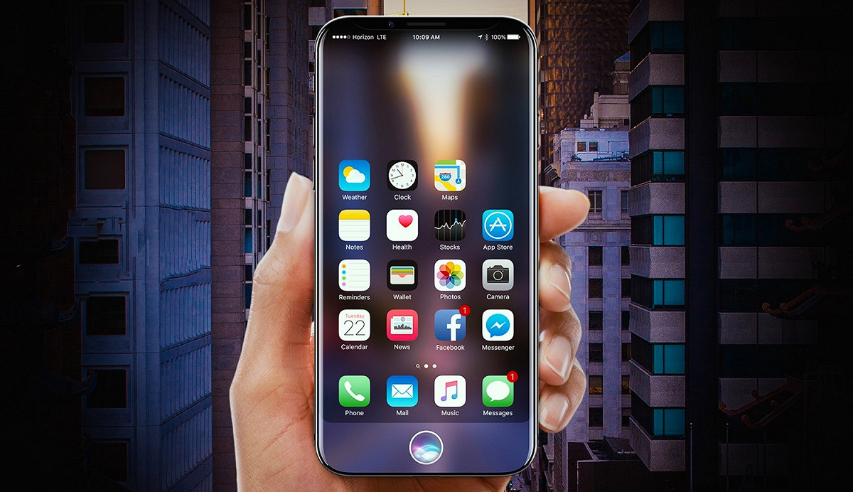今年即將登場的IPhone 8，外觀及功能是果粉們最為關注的話題，所以不少果粉紛紛發揮想像，根據傳聞，設計出IPhone 8想像圖，滿足果粉的期待。本圖即截取自美國知名科技網站Tom's Guide的設計畫面。 圖：翻攝自Tom's Guide