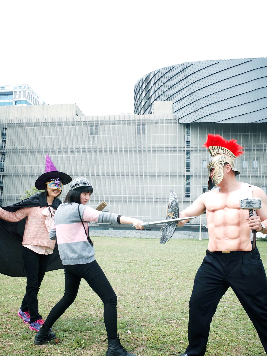 Cosplay裝扮來野餐，每個人都是主角。 圖：桃園市政府提供