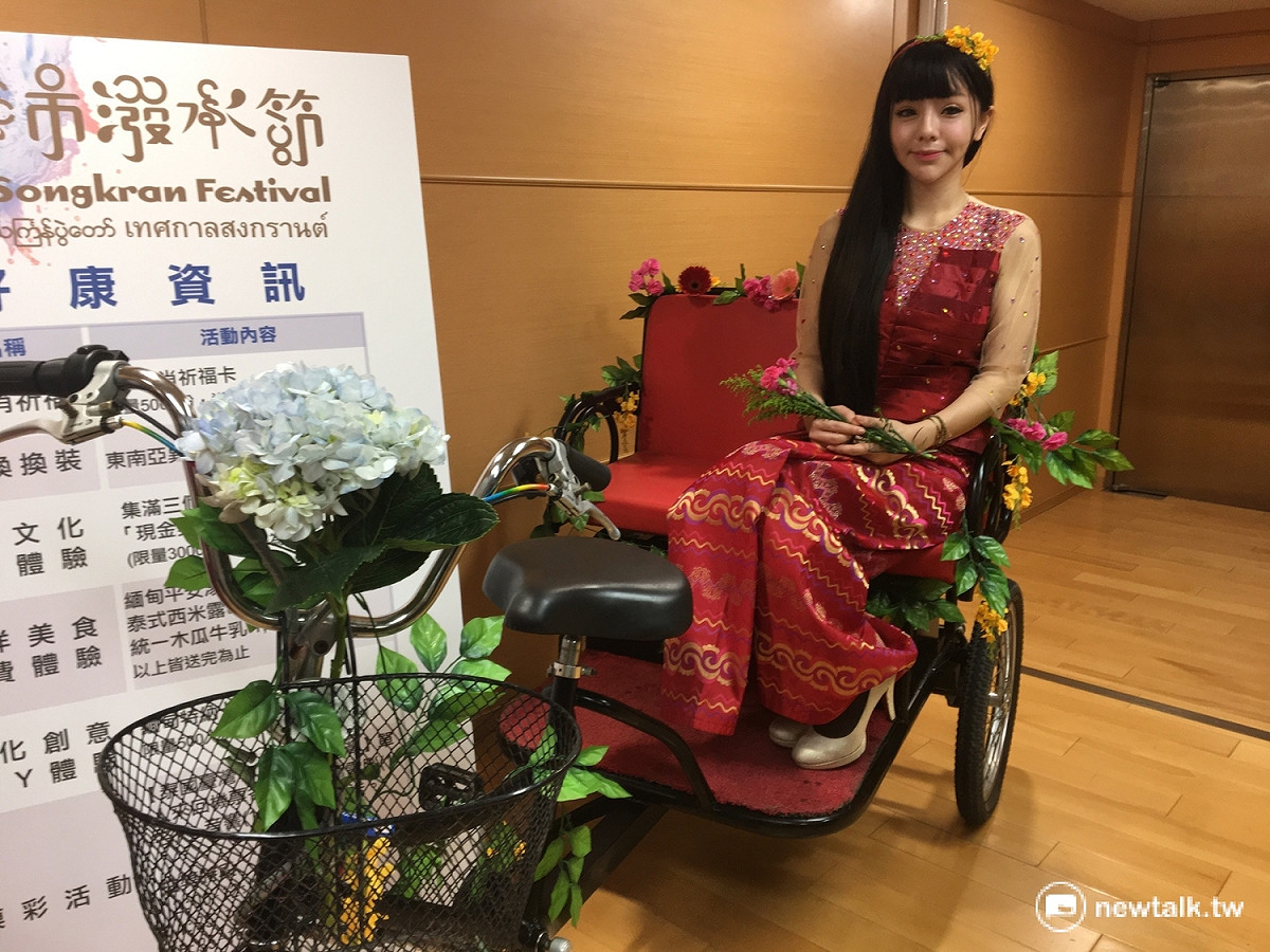 活動現場將會有紫壇花車。 圖：鍾孟軒/攝