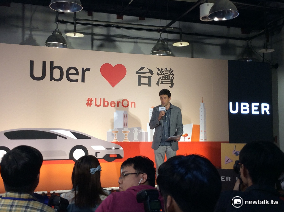 Uber亞洲區總經理Mike Brown表示，當Uber要進入全世界各個國家的市場時，都應該要適應各個國家的法規。 程士華/攝