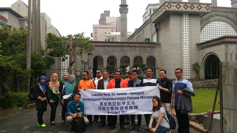 大馬代表團於4月7日上午參觀臺北的清真寺及中國回教協會，積極了解臺北穆斯林友善環境 圖：台北市政府提供