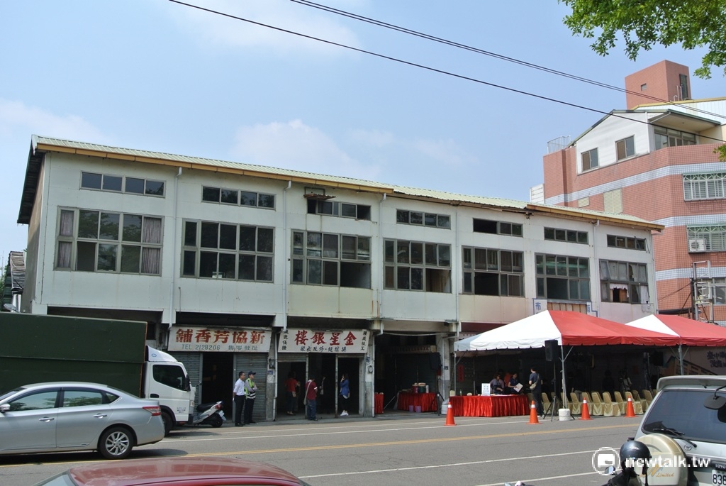 第四市場現有的外觀。 圖：唐復年/攝