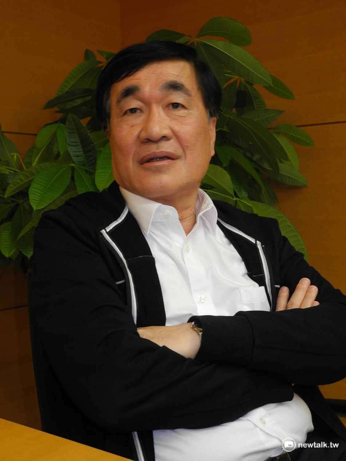 新北市副市長李四川指行政院政委張景森反覆批朱立倫的行徑，讓人想起流氓故事。 圖：王峻昌/攝。