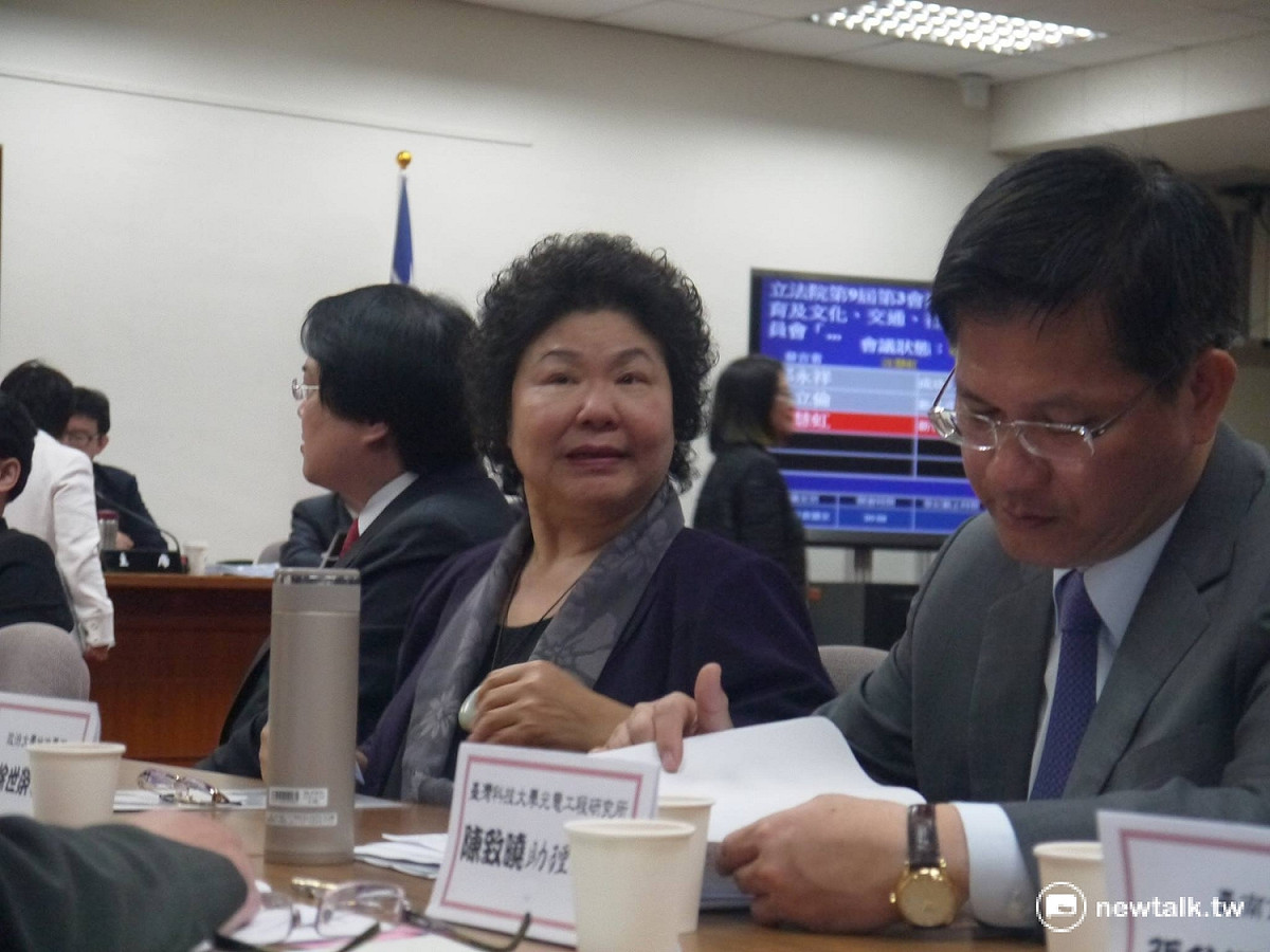 高雄市長陳菊(左)與台中市長林佳龍(右)。 圖：鍾孟軒/攝