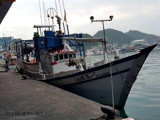 本次捕獲鮪魚的進豐28號漁船。 圖：翻攝自宜蘭新聞網