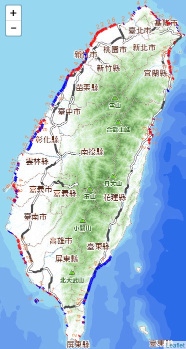 在環保署大力推廣之下，4月22預計將會有3萬人共同參加淨灘活動，清掃海岸線。 圖：翻攝於海岸淨灘活動網站