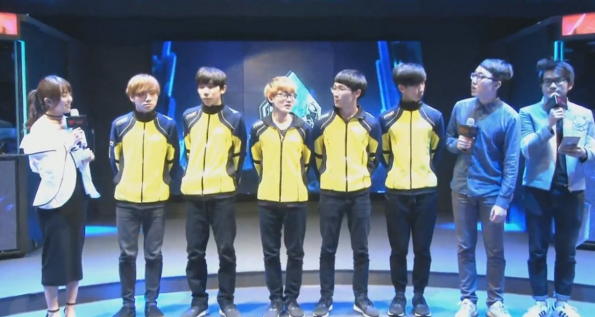 今(19)日舉辦的的LMS夏季升降賽第二日的賽程，由WS「華義Spider」對上RG「Raise Gaming」,最終華義順利3:1擊敗對手，保住席次 圖:翻攝自Garena官方Twitch