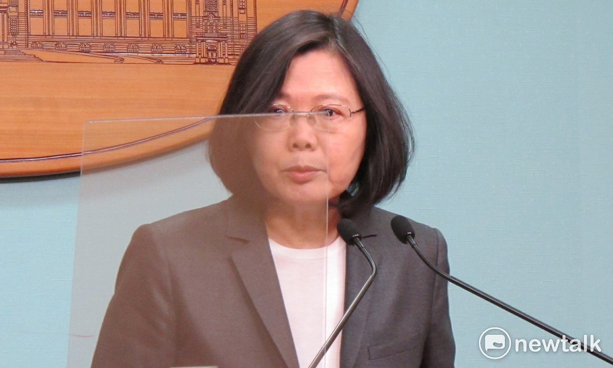 總統蔡英文21日重批金管會肯定邱正雄的談話。 圖:新頭殼資料照片