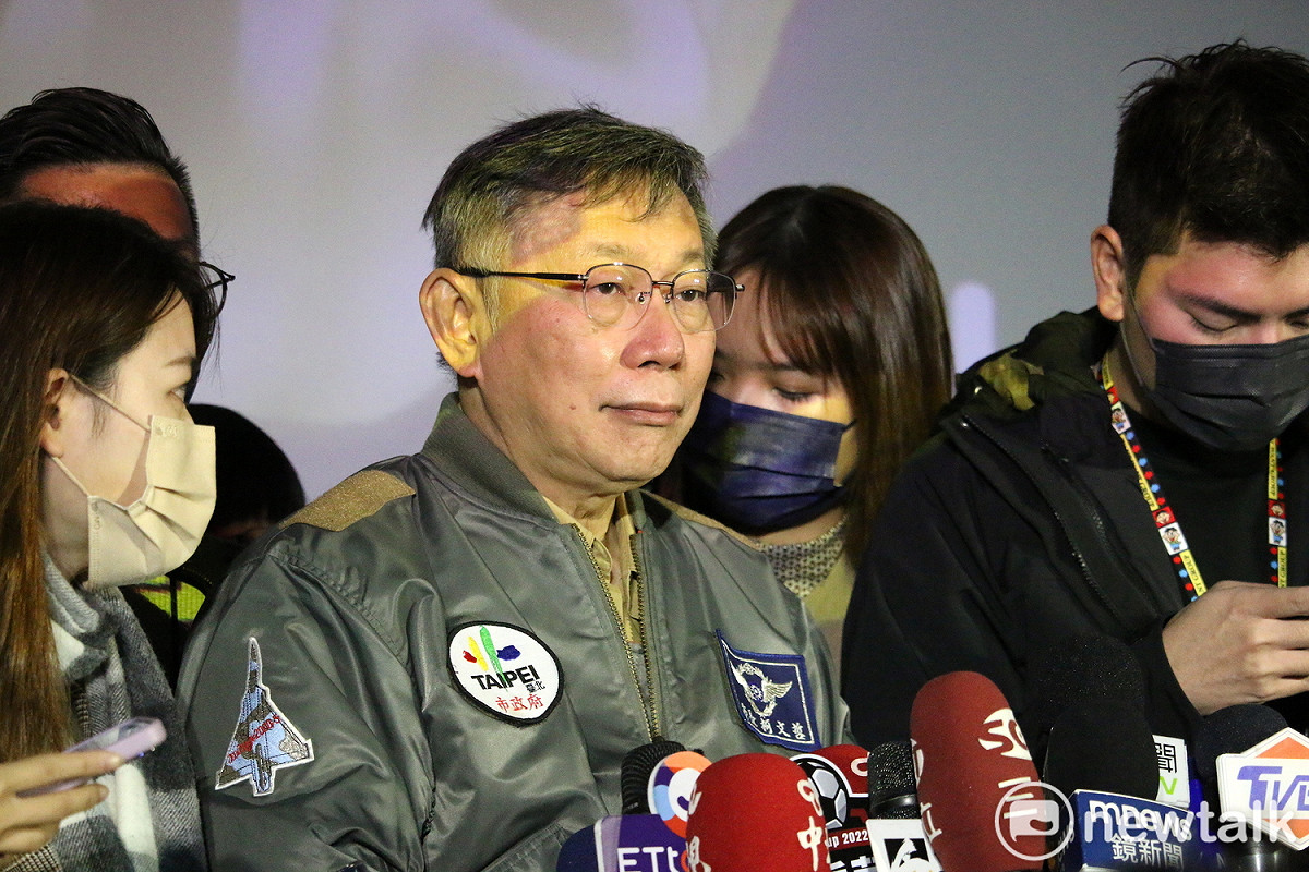 台北市長柯文哲。 圖：周煊惠 / 攝
