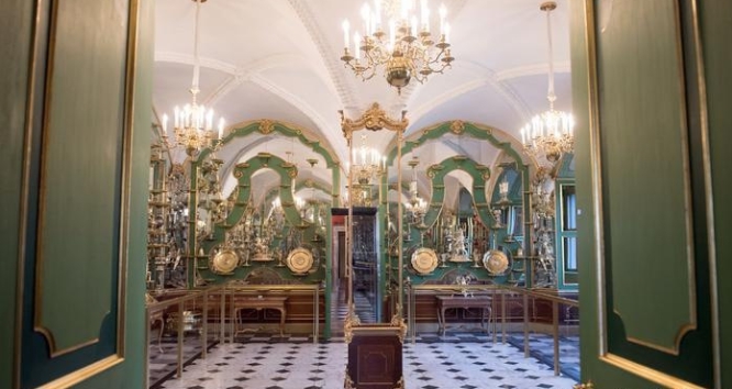 德國德勒斯登綠穹珍寶館。 圖 : 翻攝自環球網