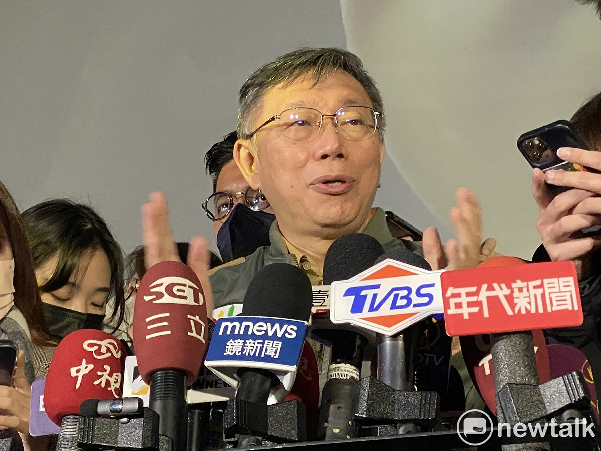 民眾黨主席柯文哲。 圖：周煊惠 / 攝
