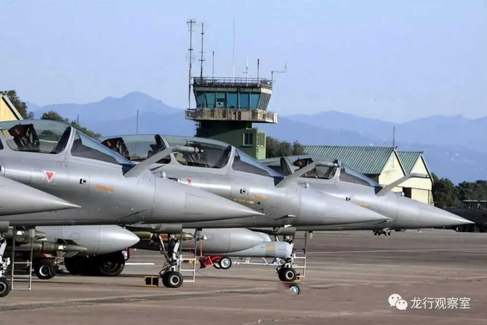 印度「陣風」戰鬥機。 圖:翻攝自龍行觀察（資料照）