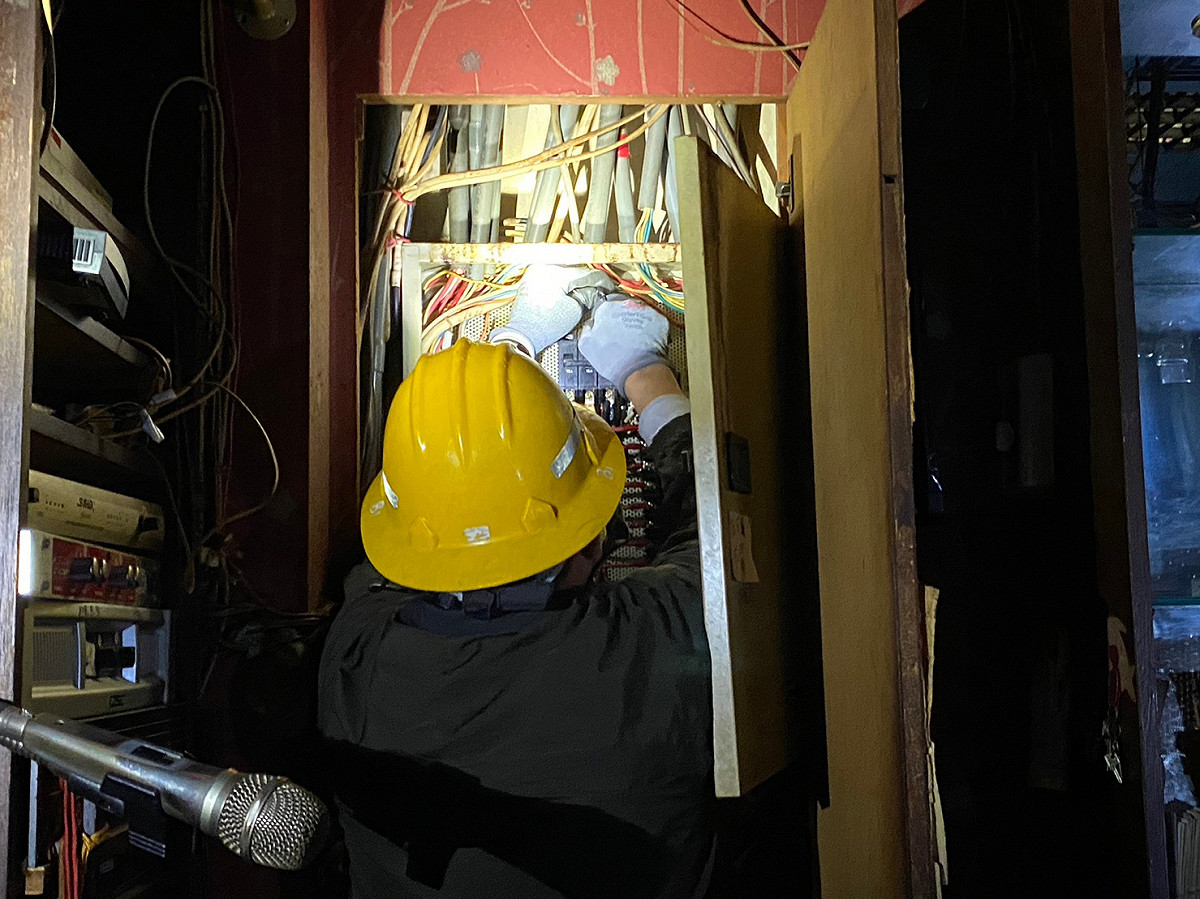 斷電執行不手軟，確保工業區符合產業使用。 圖：新北市城鄉局/提供