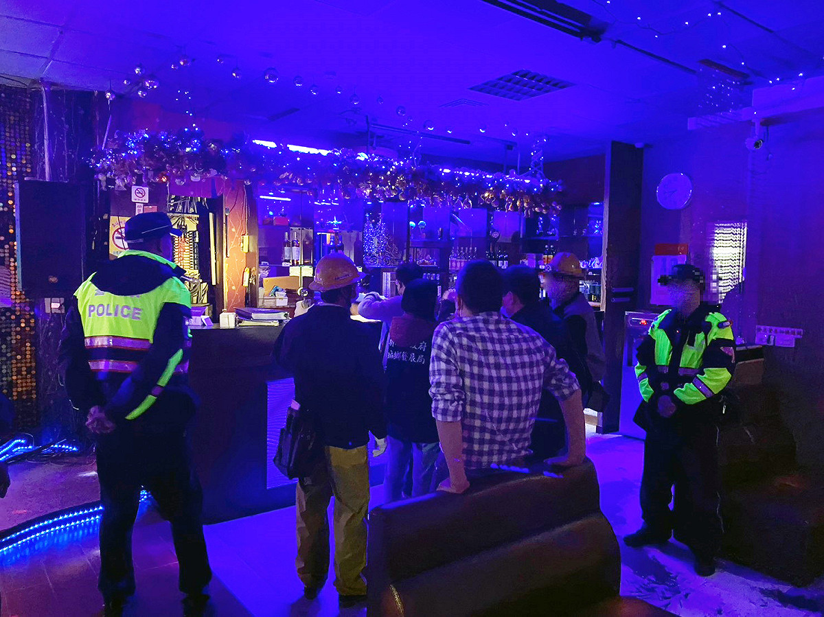 公安稽查小組追查取締不遺餘力。 圖：新北市城鄉局/提供