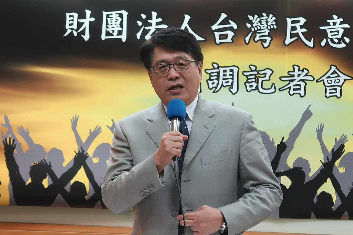 台灣民意基金會董事長游盈隆 圖：林朝億/攝