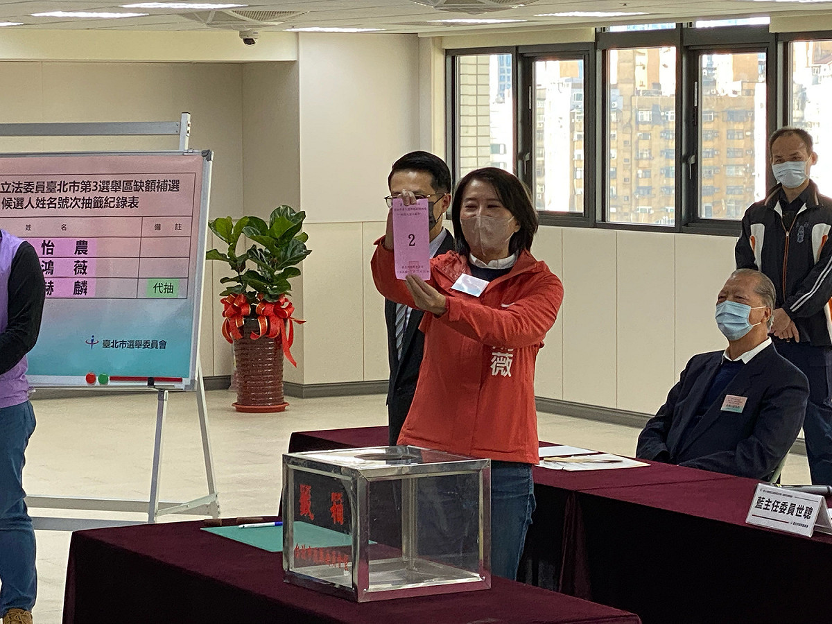 國民黨立委候選人王鴻薇。 圖：周煊惠 / 攝