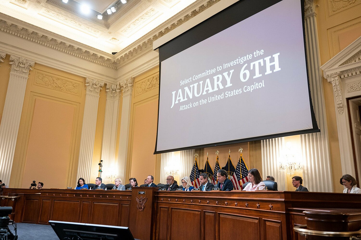 眾議院調查特別委員會（Jan. 6th Select Committee）做出最後結論，認為司法部應該起訴美國前總統川普（Donald Trump）。 圖：翻攝自Jan. 6th Select Committee推特